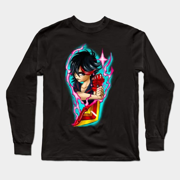 Ryuko and Senketsu Long Sleeve T-Shirt by Tattoocesar